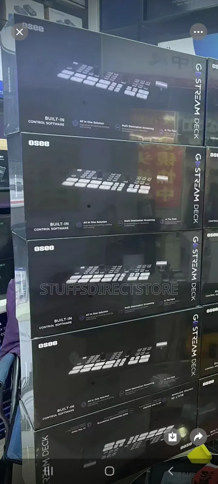 Osee Gostream Deck Hdmi/Usb Live Streaming Video Switcher