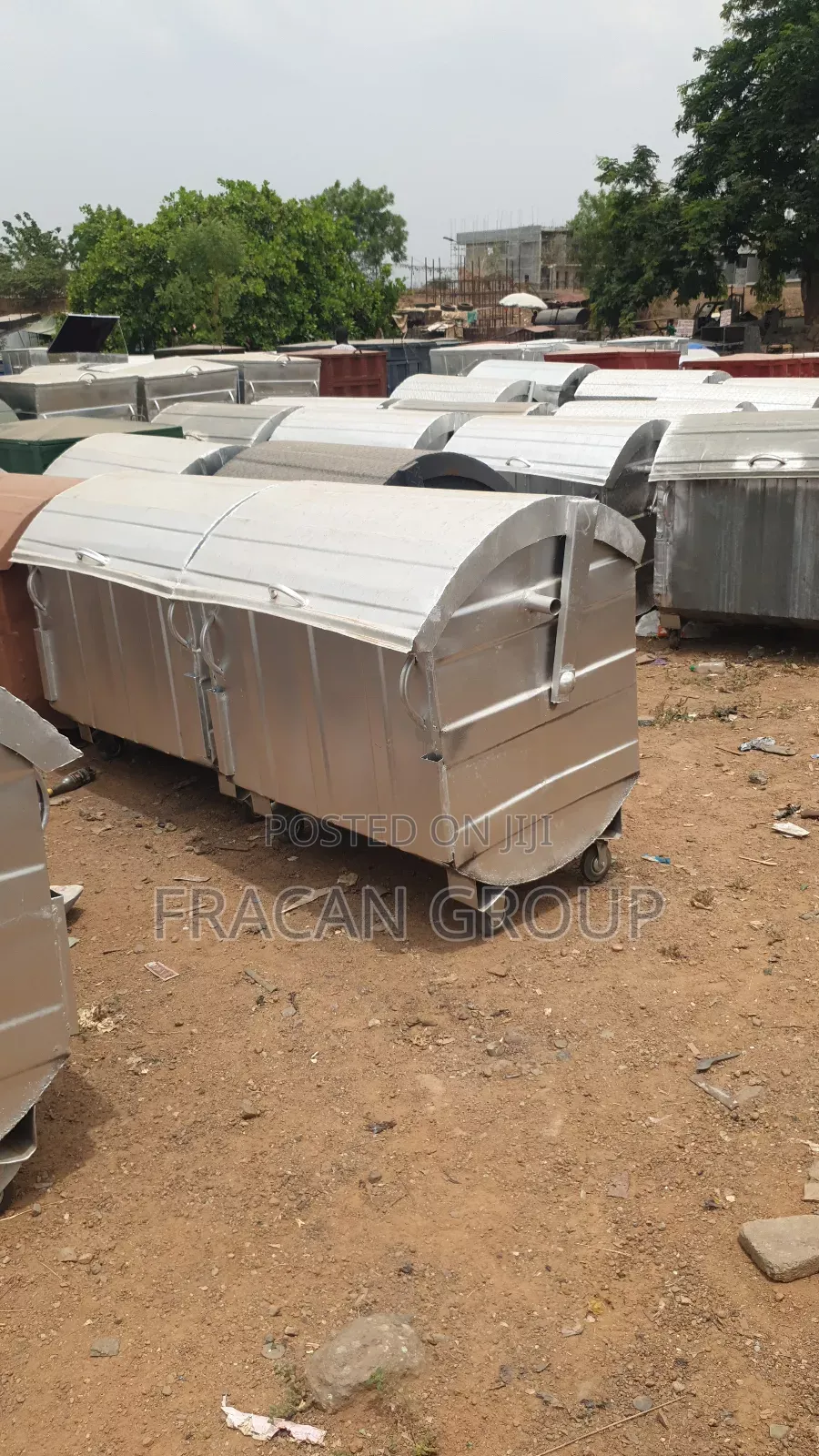 Iron Waste Bin in Abuja.