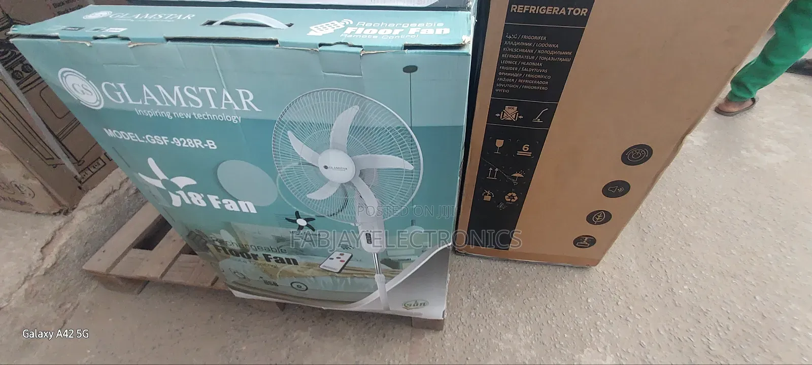 Rechargeable Standing Fan