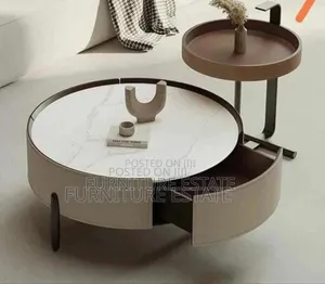 2 In 1 2025 Modern Designed Luxury Centre Table