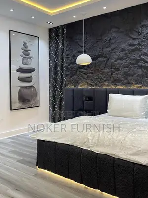 Executive Bed Frame With Back Panel