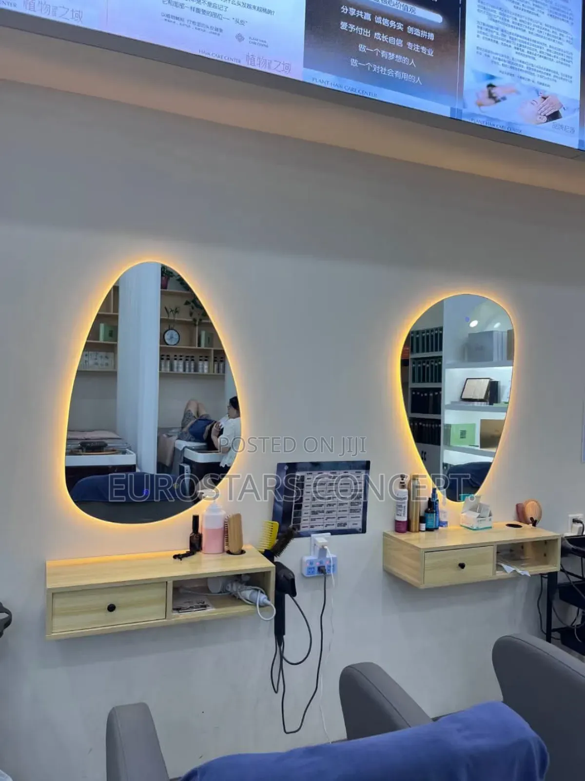 New Model Salons Led Lights Mirror