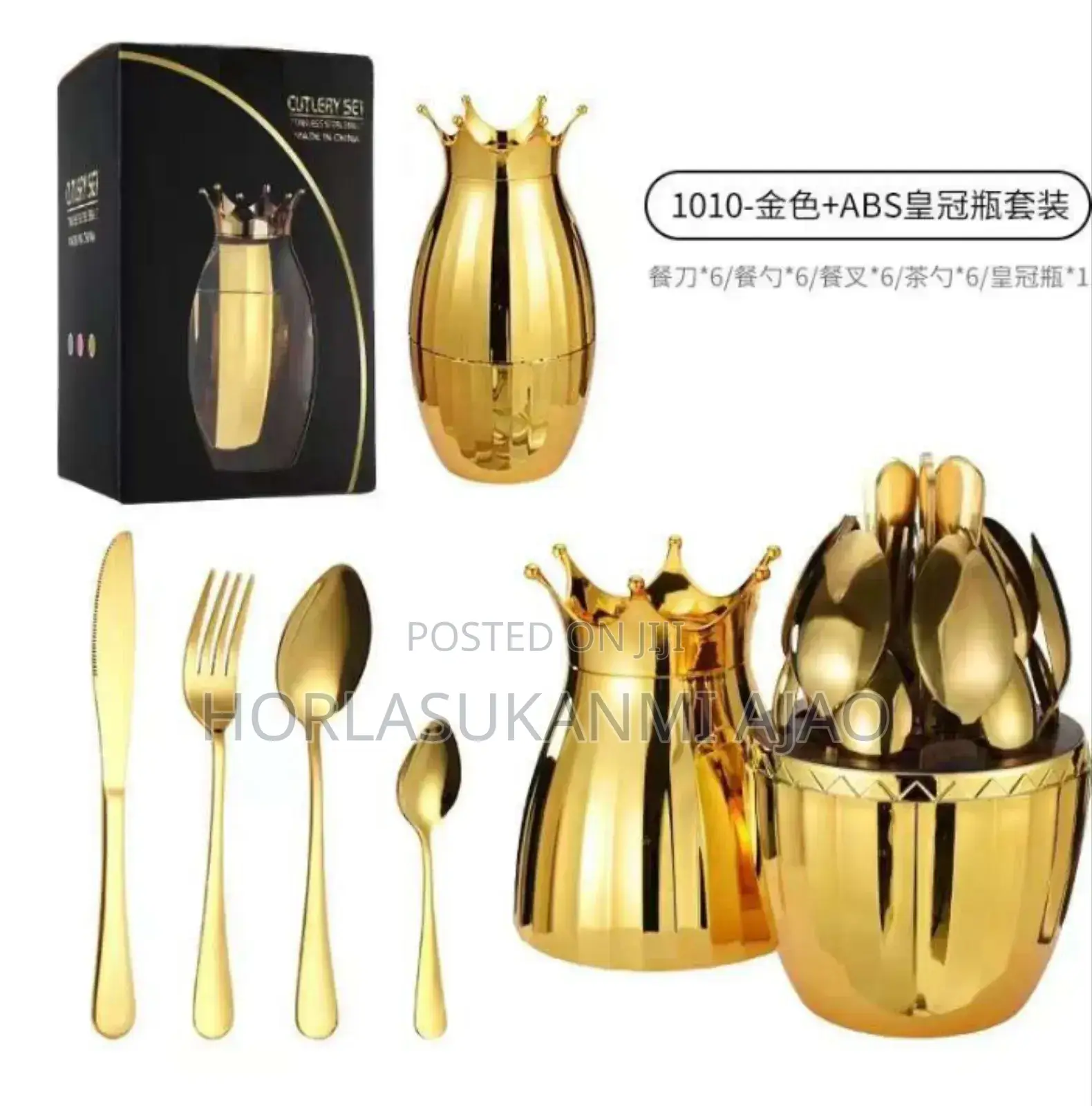 Original and Quality Gold Spoon Set