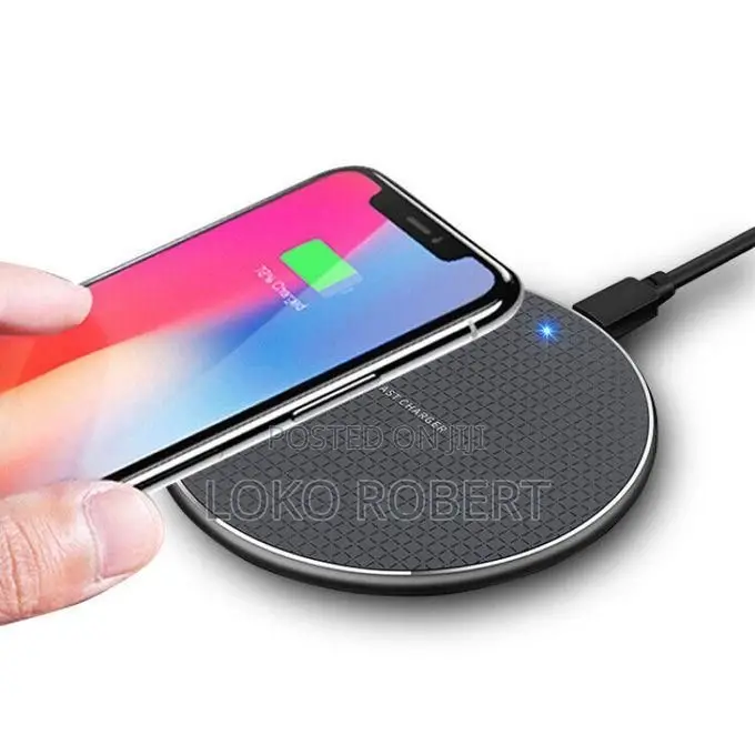 Wireless Phone Charger iPhone and Android Fast Charger Qi