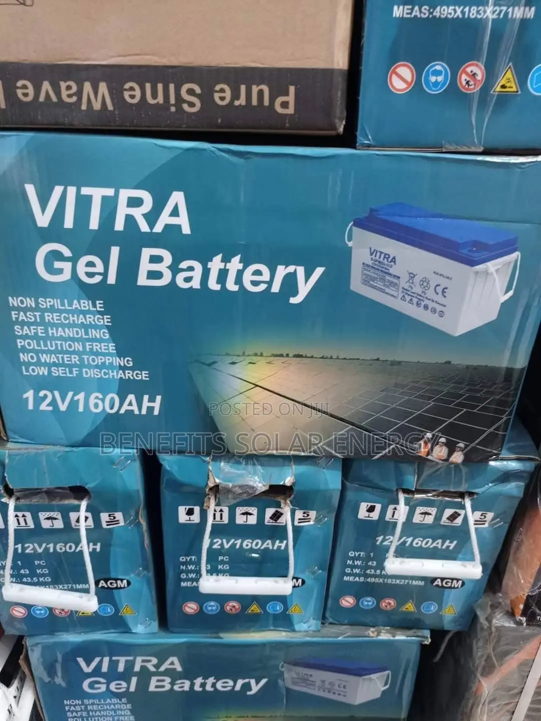 160ah Vitra Gel Battery