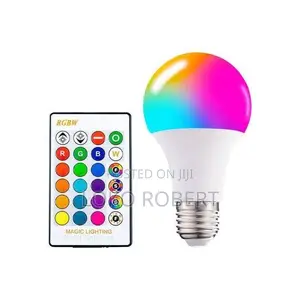 Oraimo Like Led RGB Multi Colours Remote Controlled Bulb