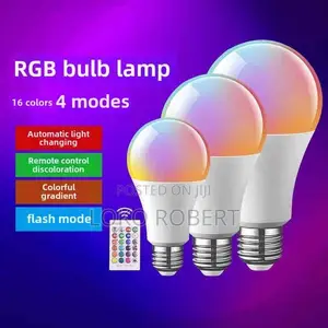 Oraimo Like Led RGB Multi Colours Remote Controlled Bulb