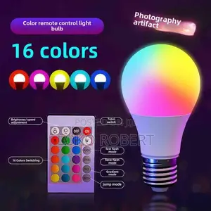 Oraimo Like Led RGB Multi Colours Remote Controlled Bulb
