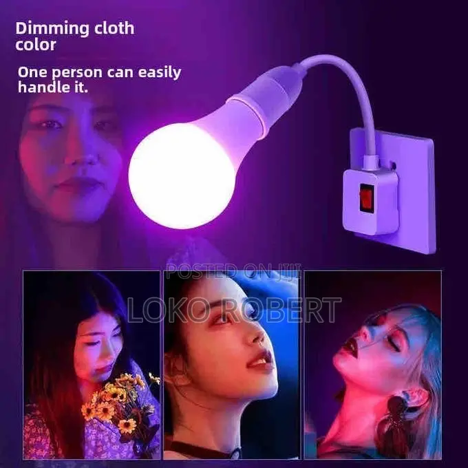 Oraimo Like Led RGB Multi Colours Remote Controlled Bulb