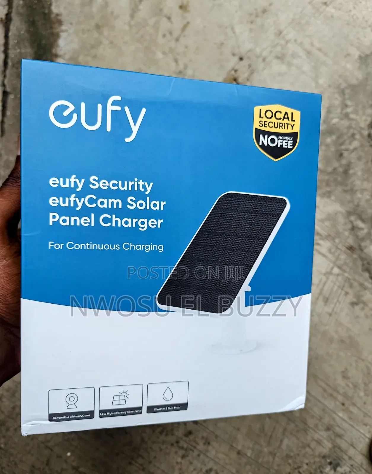 Eufy Security Certified Eufycam Solar Panel