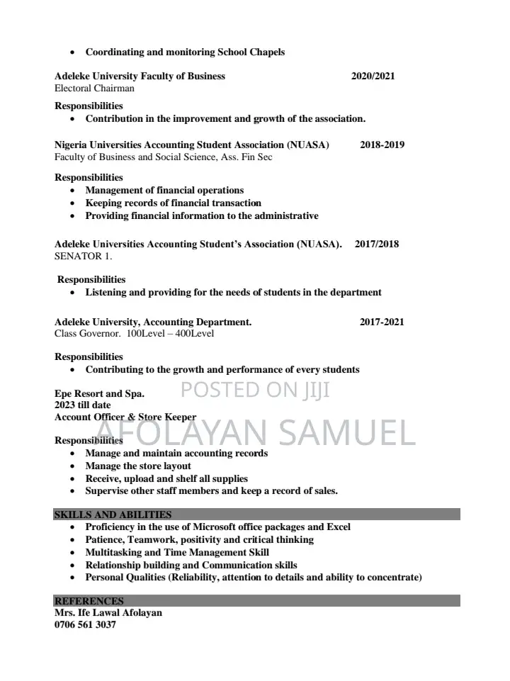 Financial Assistance
