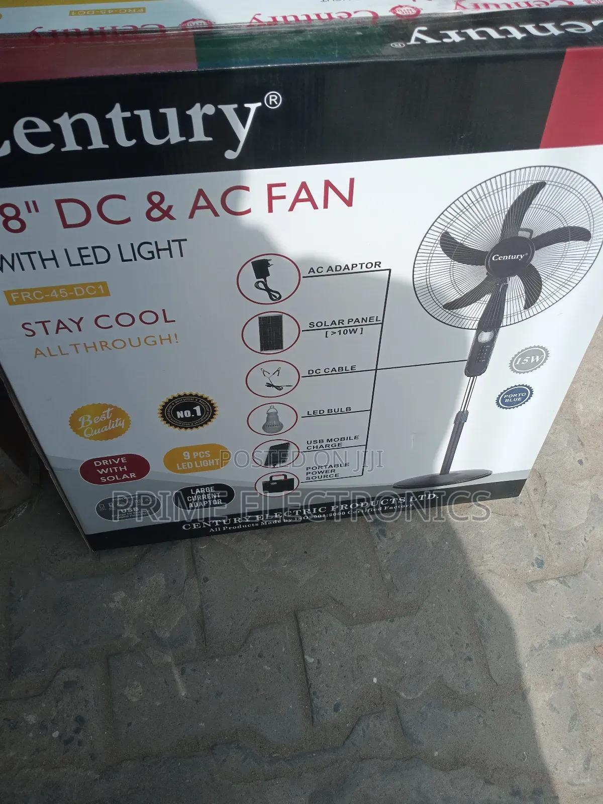 Century Ac Dc Fan 18"