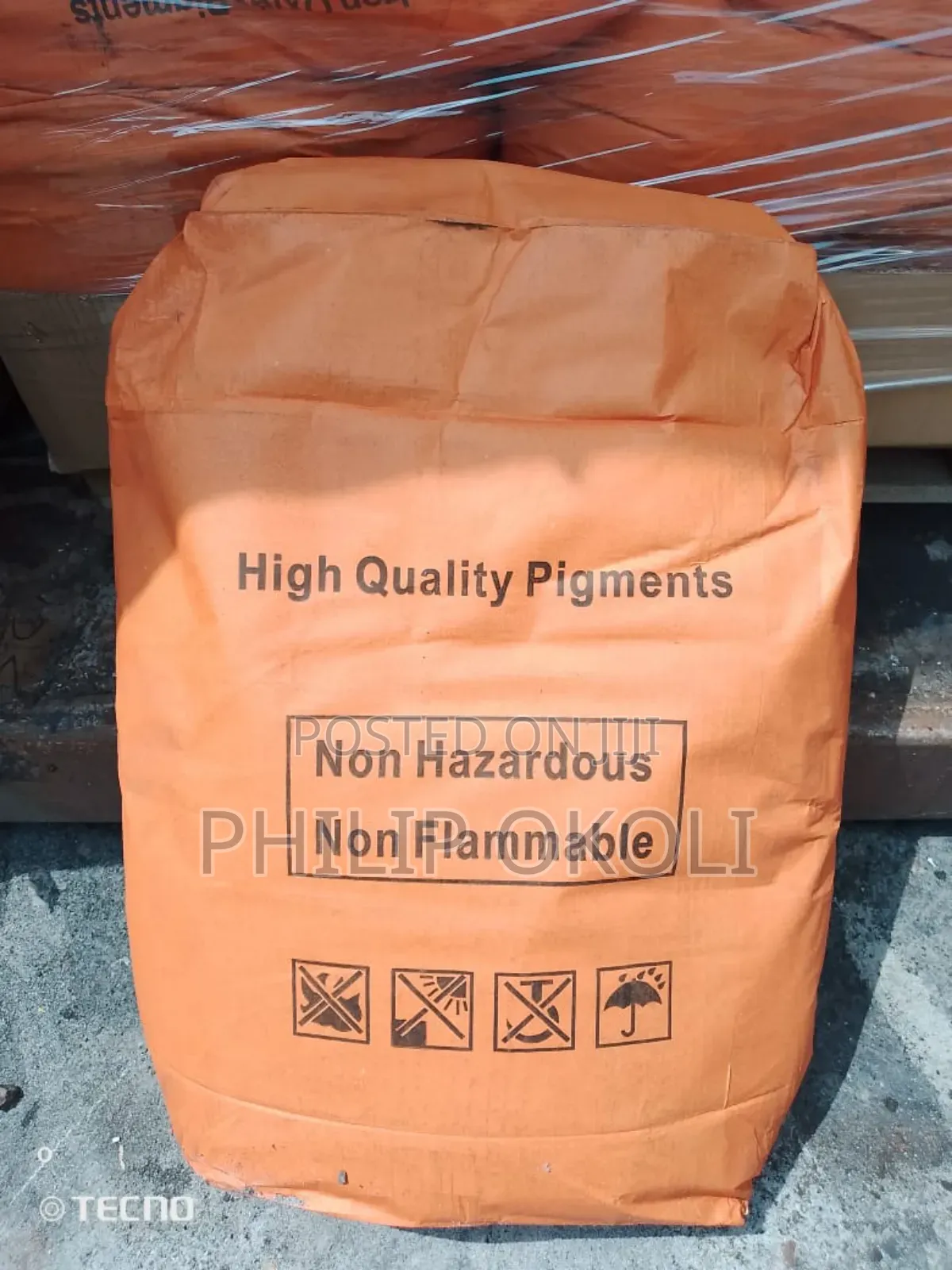 Original Quality Pigment Cement.