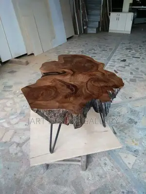 Rustic Live Edge Wooden Table