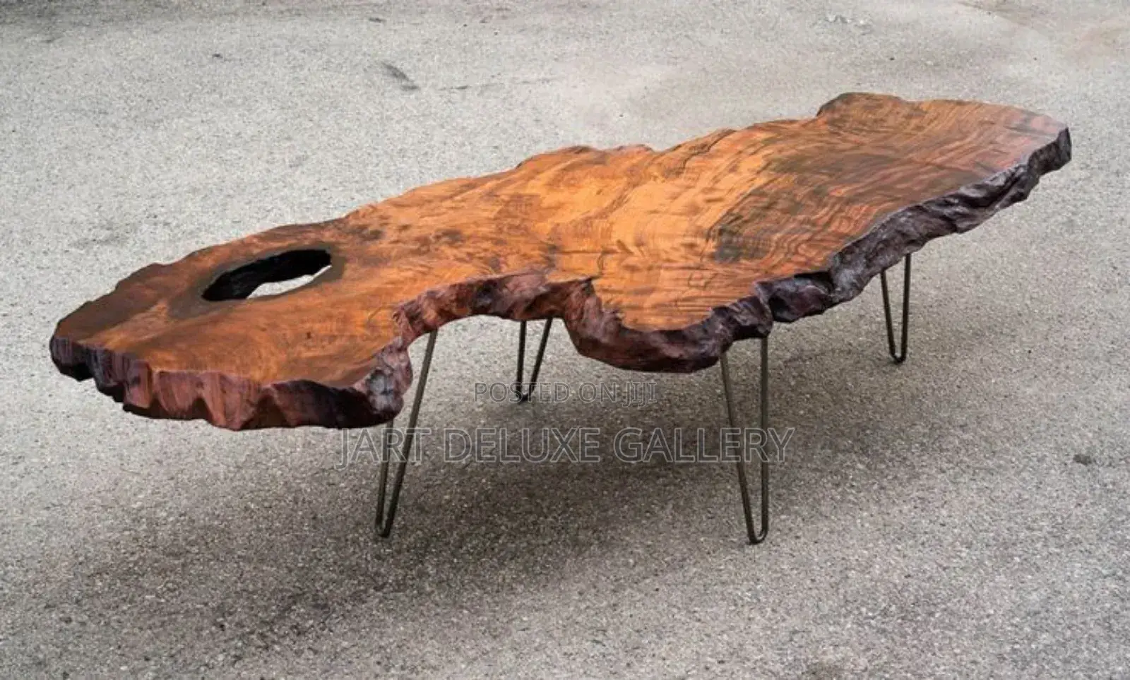 Rustic Live Edge Table