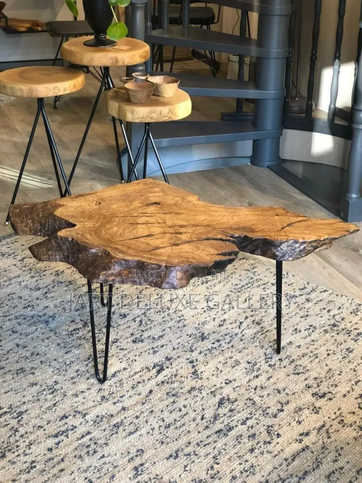 Rustic Live Edge Table