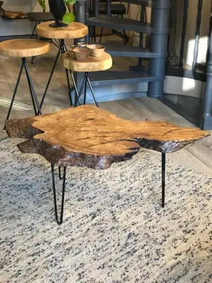 Rustic Live Edge Table