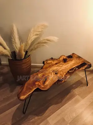 Rustic Live Edge Wooden Table