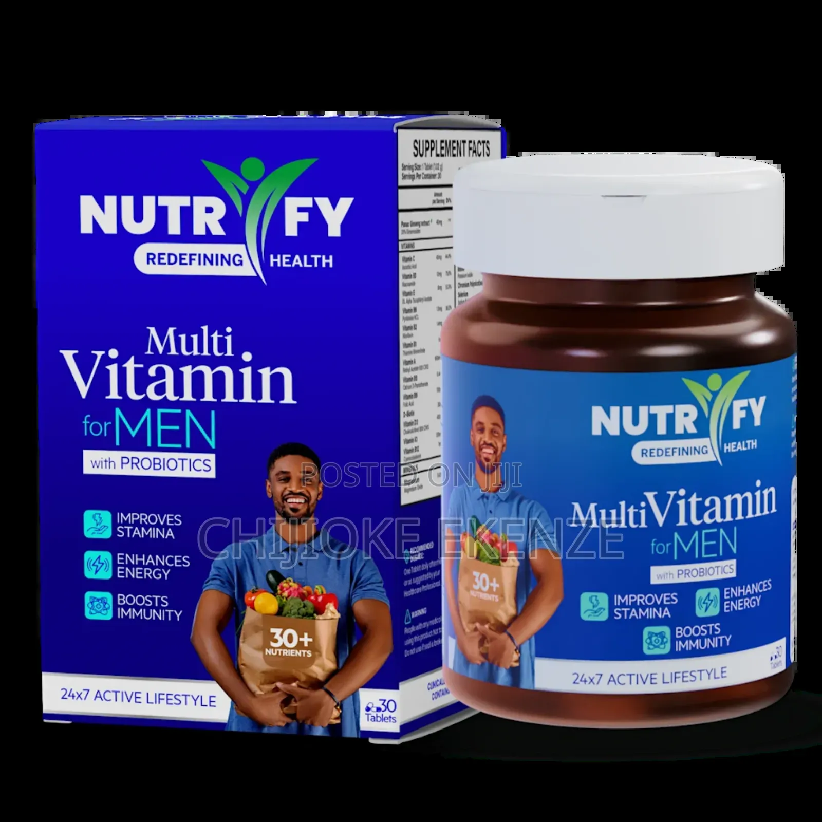 Nutrify Multivitamin for Men X 30 Tablets