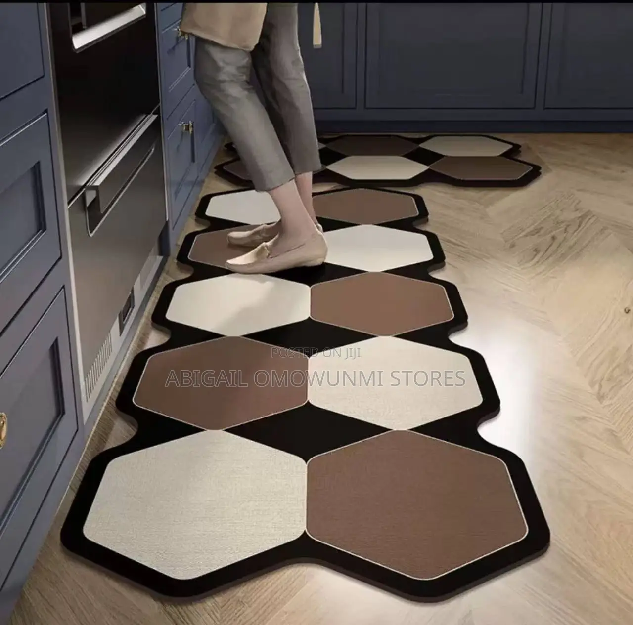 2 in 1 Kitchen Rubber Mat