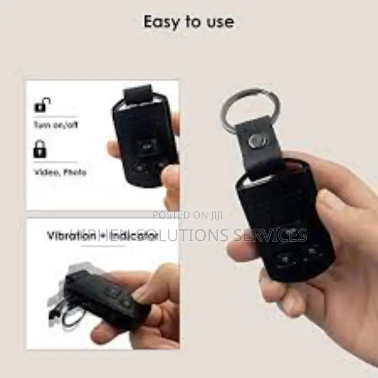 Hidden Keychain Camera Recorder