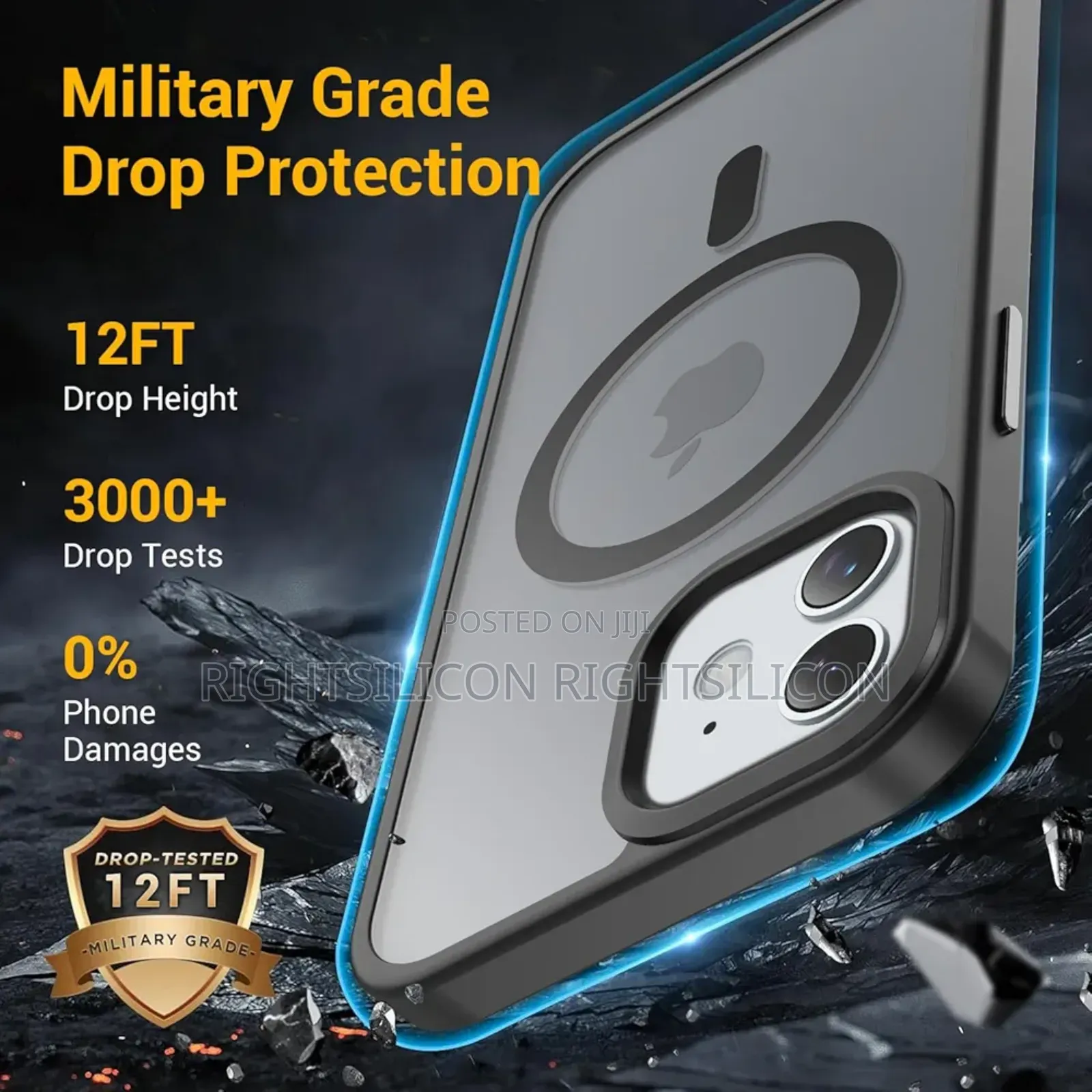 Usa Temdan for iPhone 11 Case [Compatible With Magsafe]