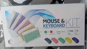 Wireless Keyboard and Mouse With Backlight Kit