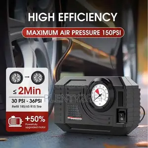 Car Air Pump Corded Air Compressor Handheld Night Lighting