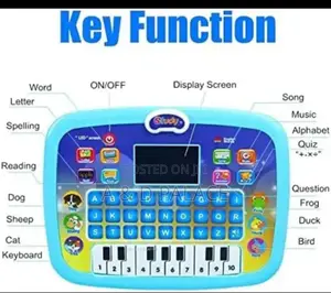 Educational Kids Learning iPad With Display Screen Ledlight