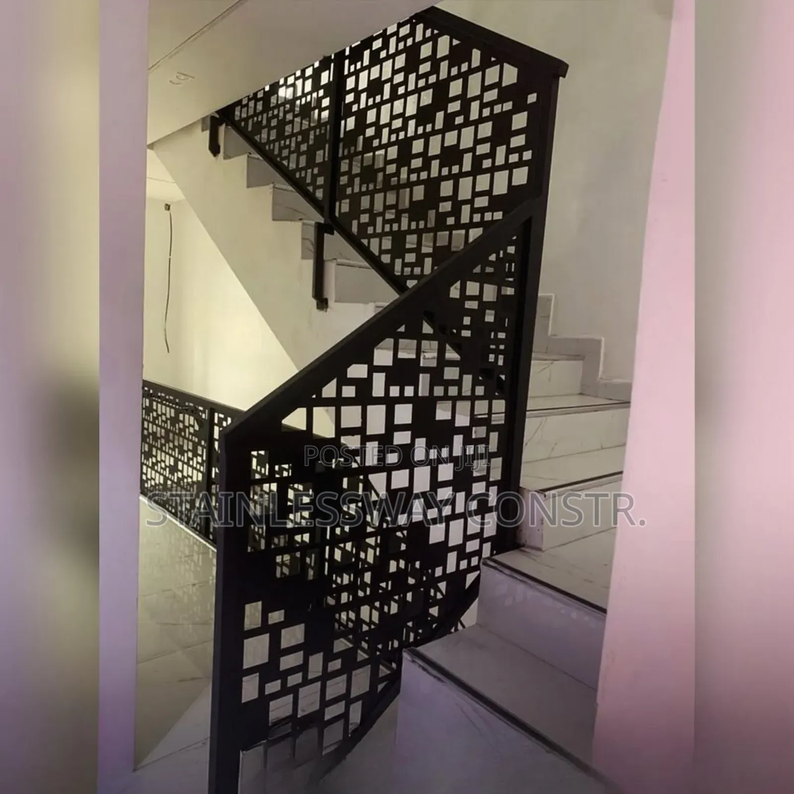 Lasercut Instrict Ave Railing
