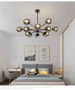 Modern Led Glass Chandelier Lighting for Dining Room Light