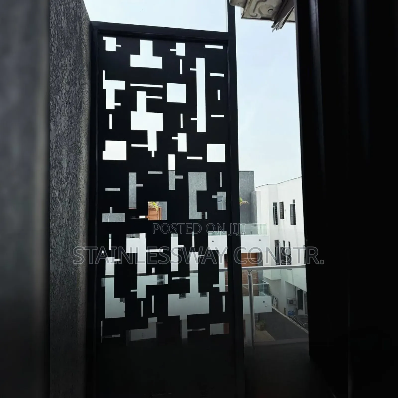 Lasercut Partial Balcony Covering