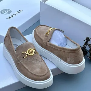 Photo - Original Versace Medusa Suede Shoes
