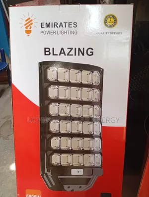 6000w 30eye All in One Emirates Solar Street Light