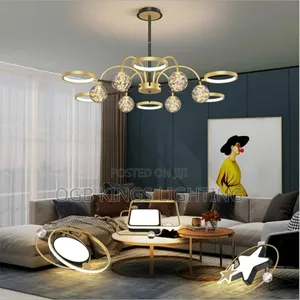 Nordic Living Room Chandelier Light Luxury High End Modern