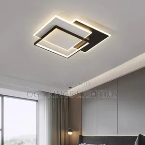Modern and Simple White Led Ceiling Light Milk White Wind