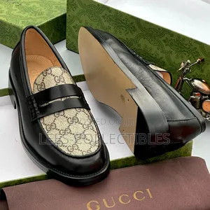 Luxury Leather Gucci Shoes