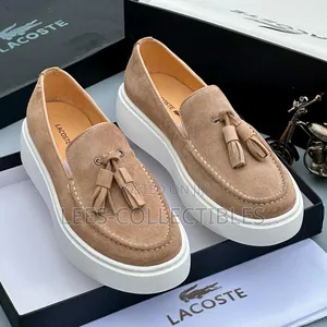 Luxury Lacoste Suede Men's Shoes