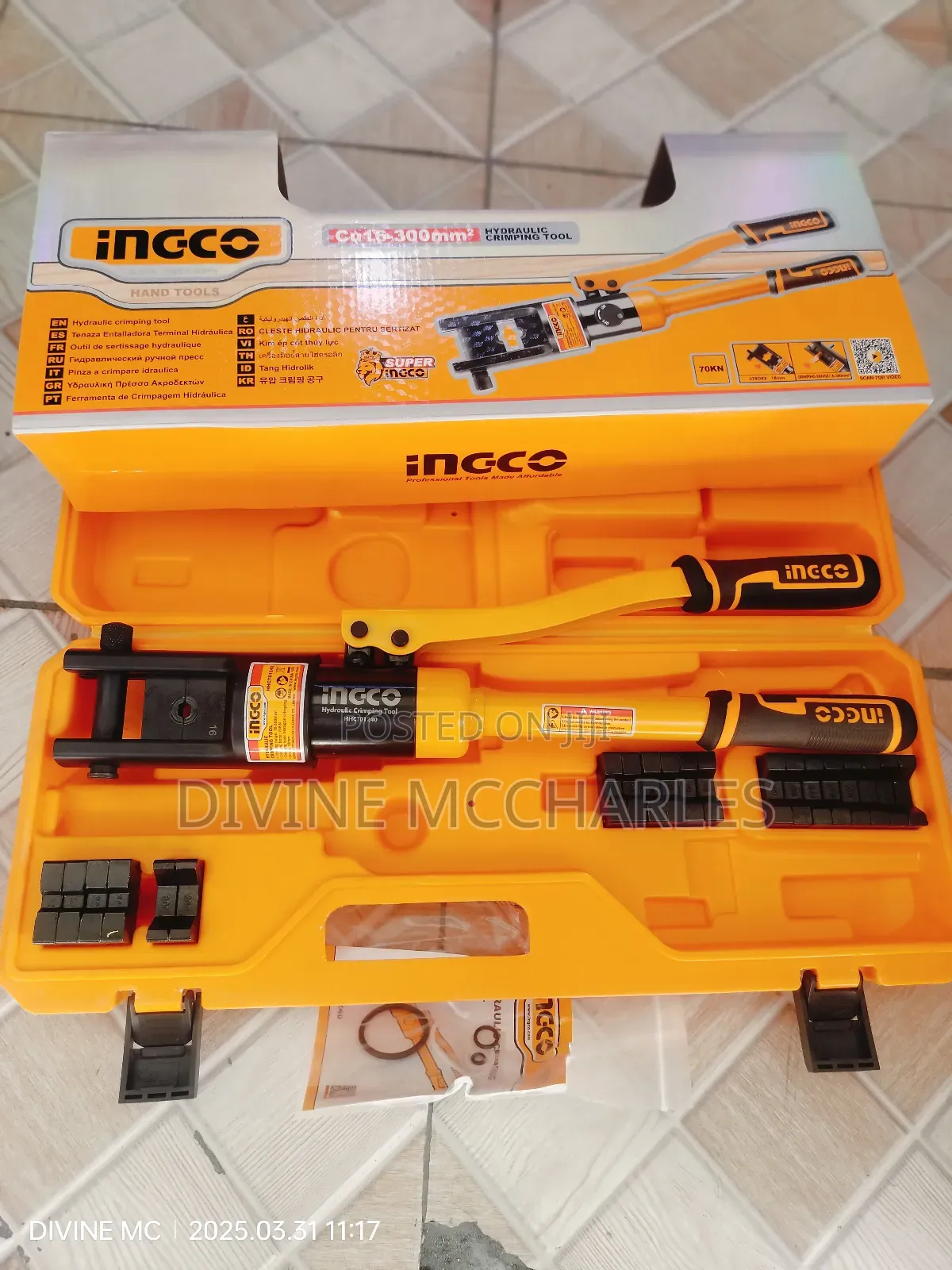 Hhct01240 Hydraulic Crimping Tool