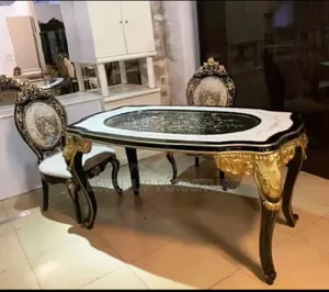 Photo - Royal 6 Seater Glass Dining Set