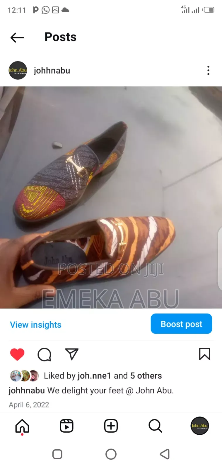 Ankara Shoes