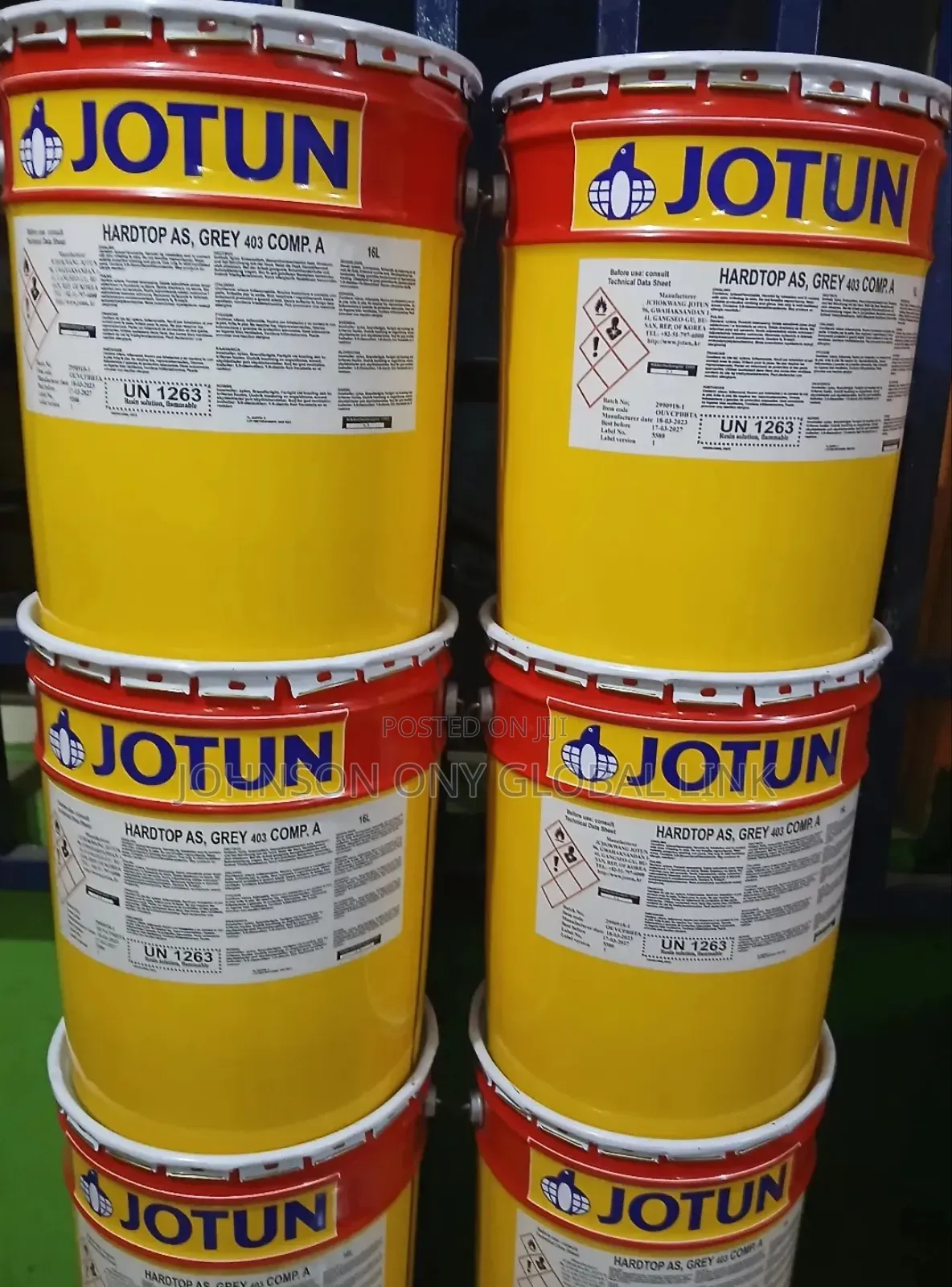 Jotun Hardtop Xp Yellow