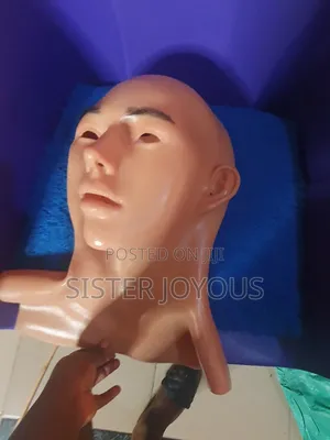 Special Effects Makeup With Silicone Face Mask