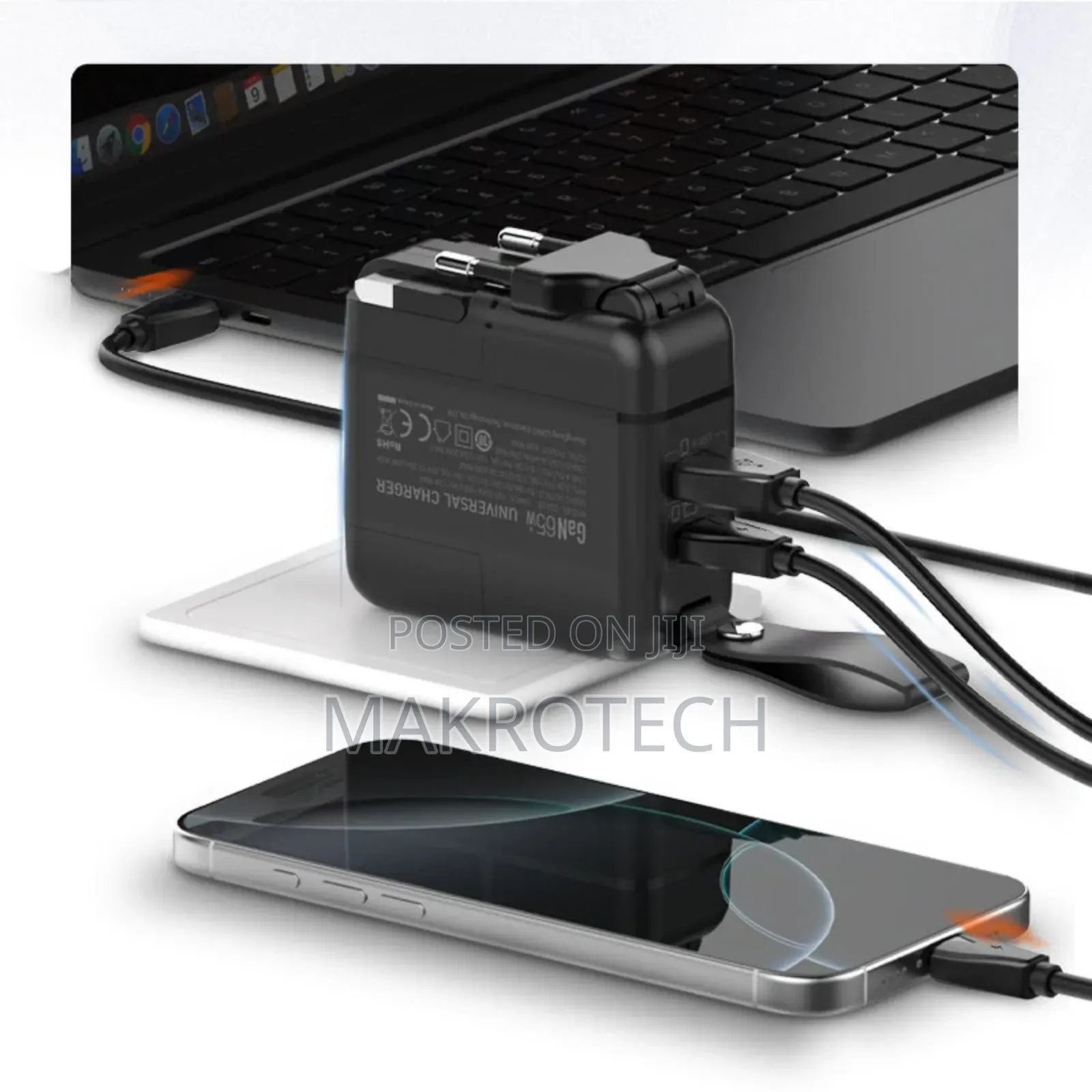 Ldnio 65w Universal Charger With Many Convertable Ports