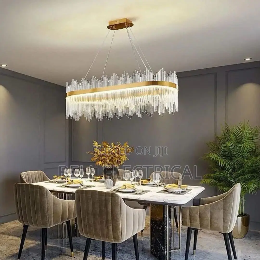 Postmodern Crystal Living Room Pendant