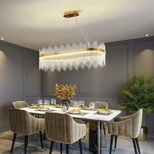 Postmodern Crystal Living Room Pendant