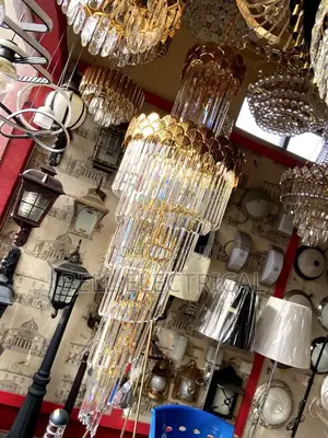Modern Luxury Stairs Large Crystal Chandeliers