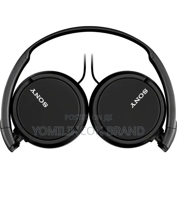 SONY - JIJI！ Sony Zx Series Wired on-Ear Headphones With Mic, Black. in
