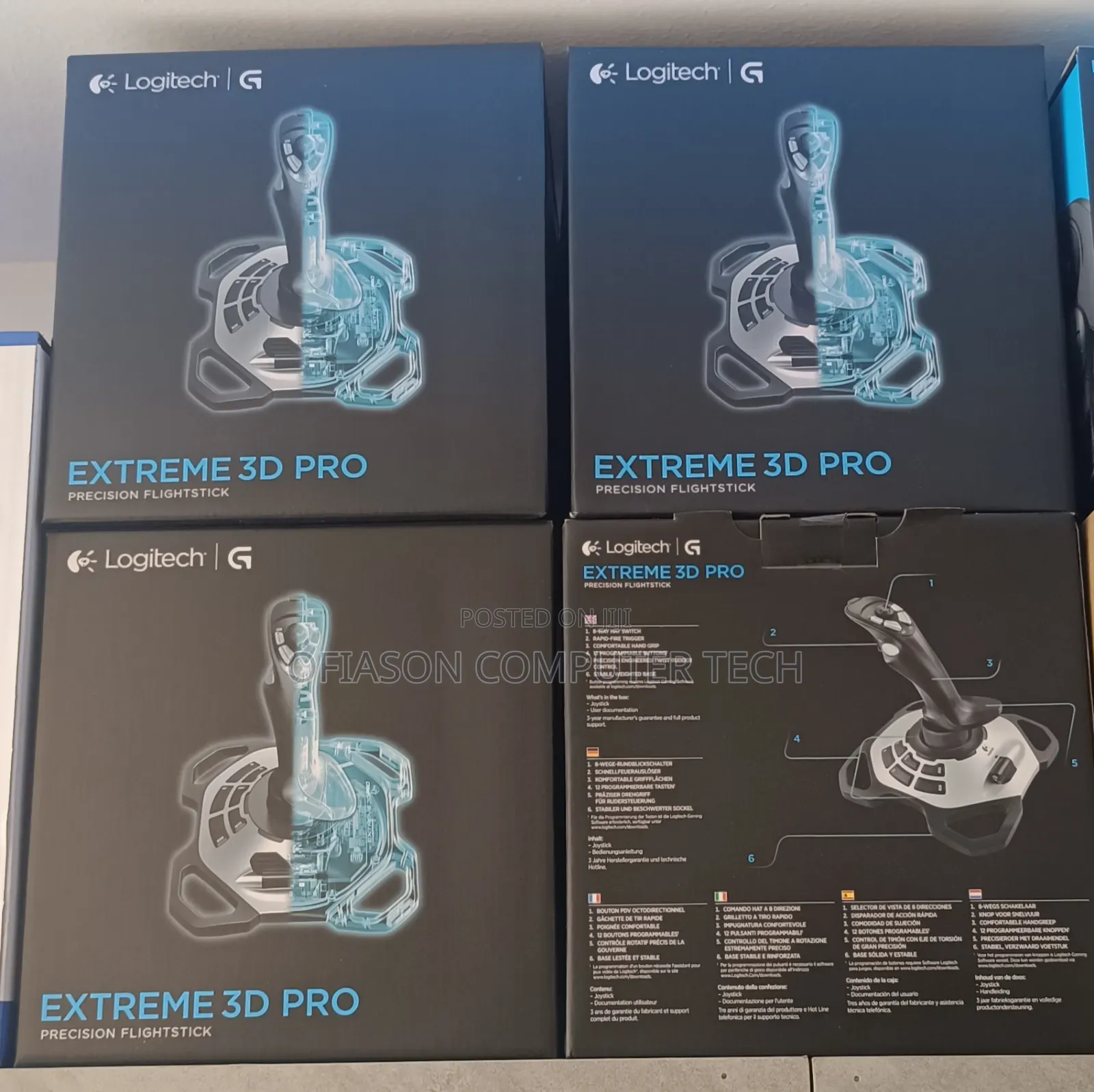 Logitech Extreme 3d Pro Joystick (Precision Flightstick)