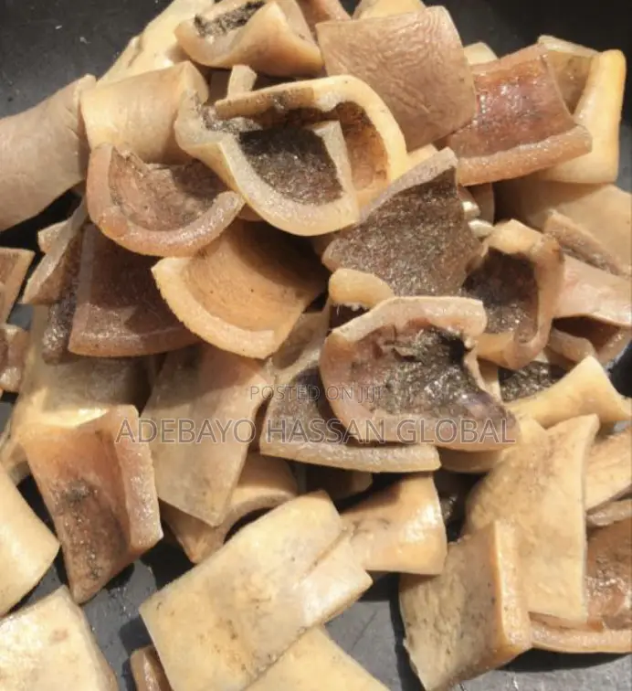 Fried Dried Ponmo